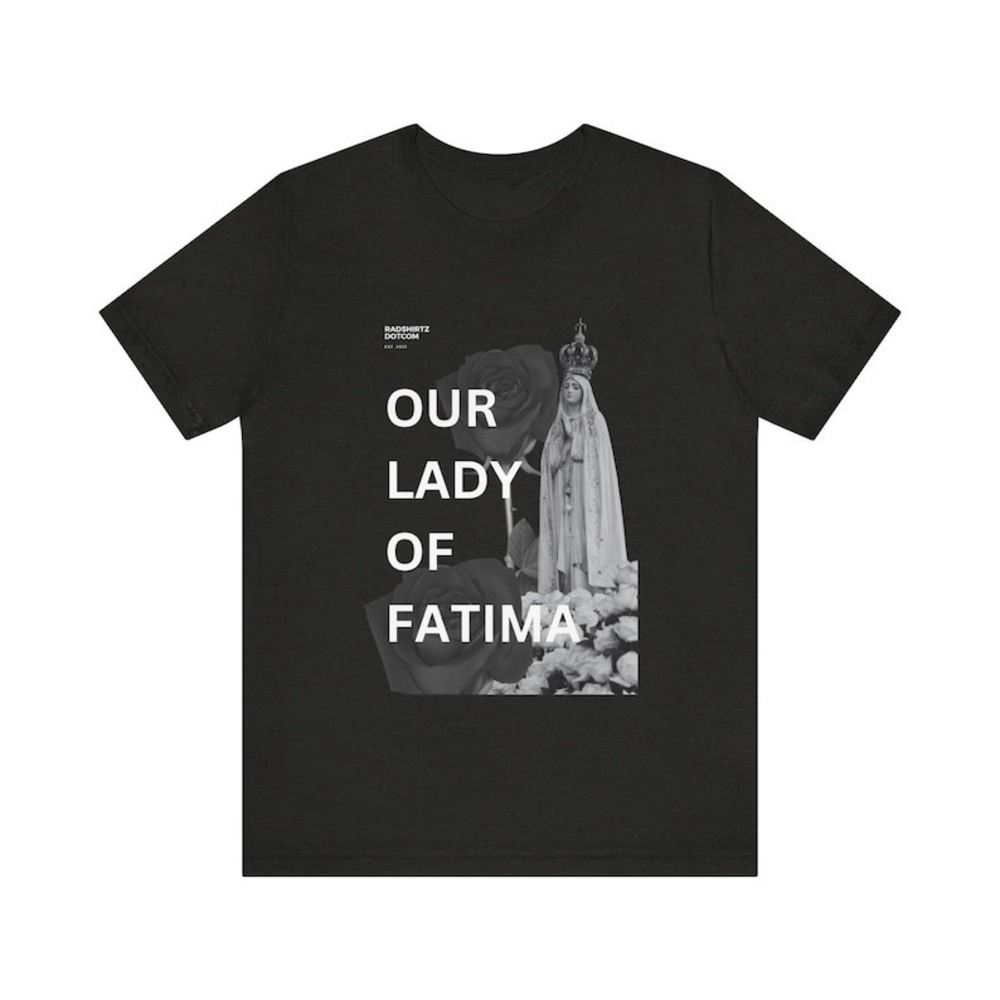 Our Lady Of Fatima T-shirt With Roses Portuguese Pride Shirt